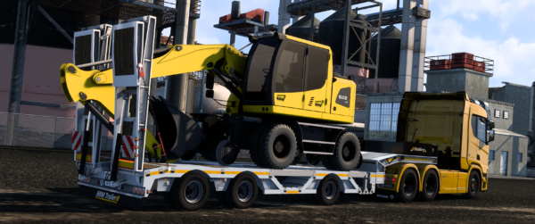 ets2 bbmtrailerpe2f1 excavator