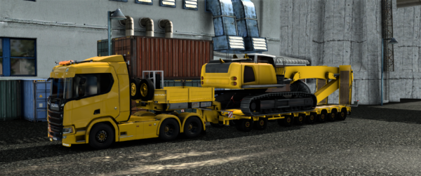 ets2 bbmtrailerpe6 excavator