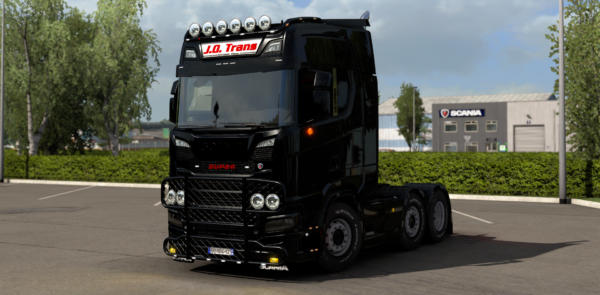 ets2 frontgrill profil view